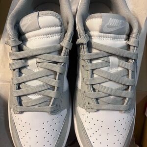 Grey Fog Nike Dunks- M6/W7.5- NEW- Never worn!